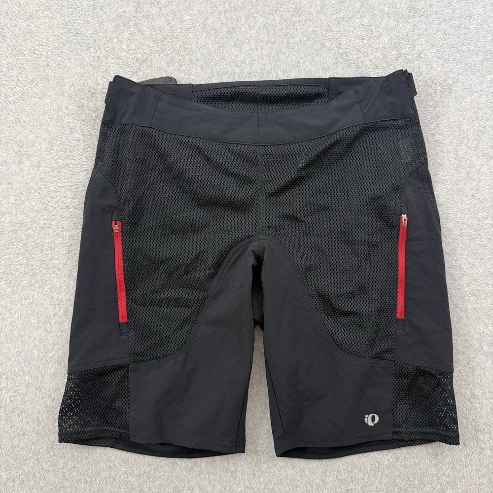 Pearl Izumi Veer Bike Shorts Men's Large Black Cycling Adjustable Waist